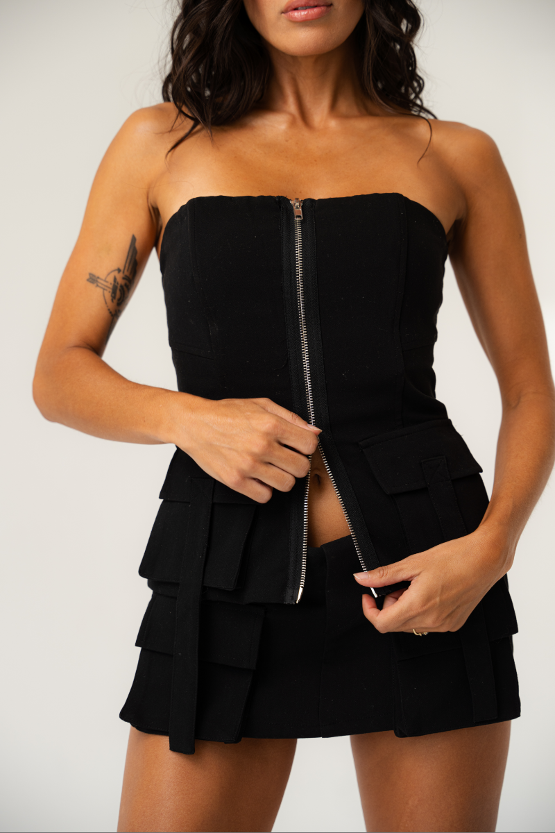 Ibiza Cargo Corset Top