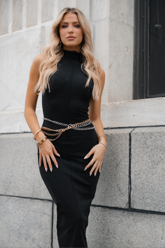 Nashville Classic Contour Dress Black