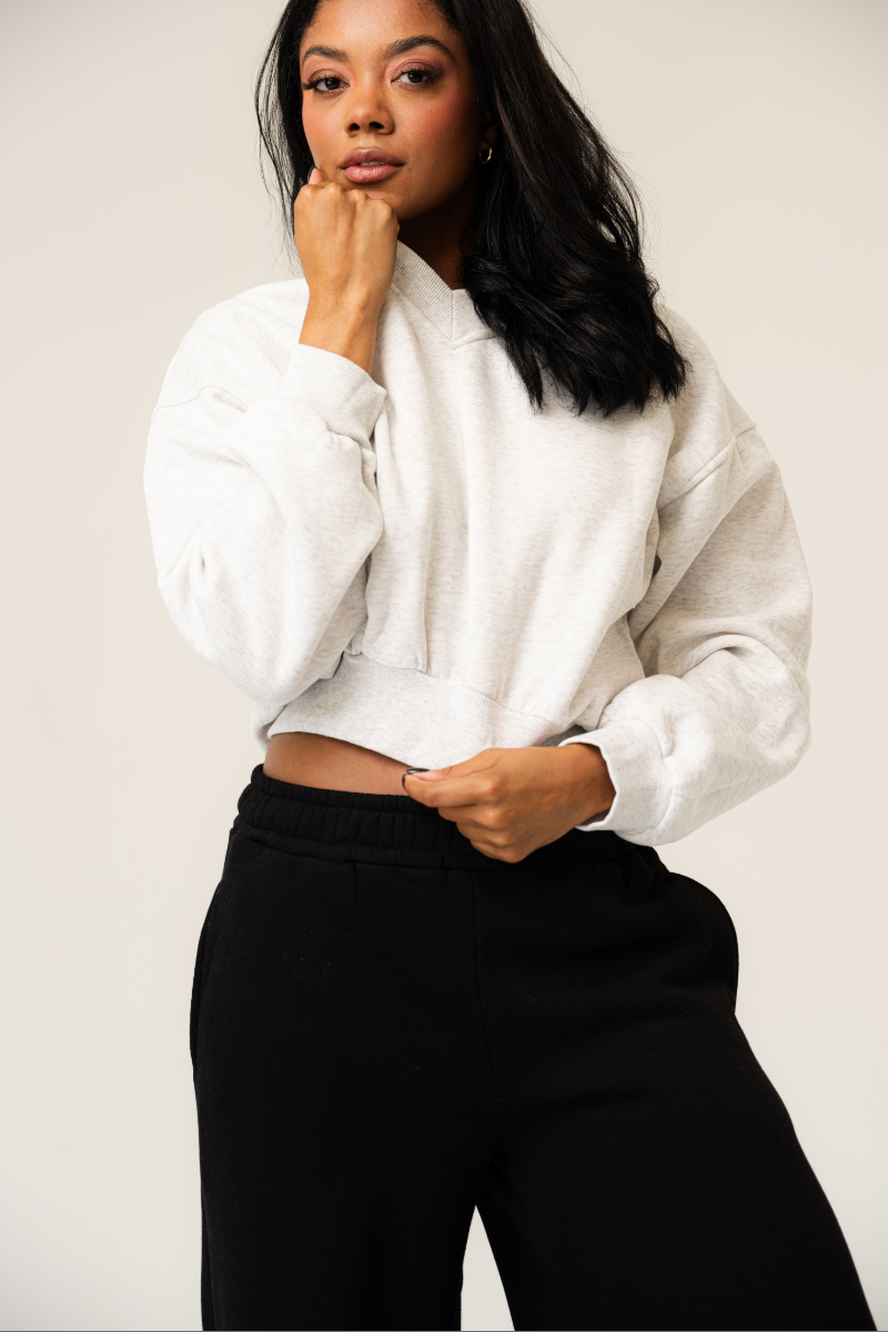 Harli Cropped Pullover