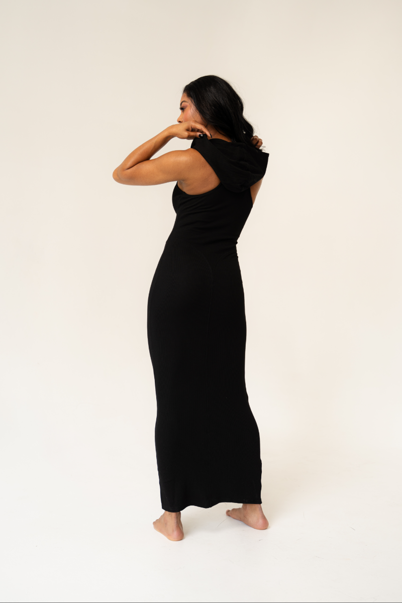 Chicago Contour Dress Black